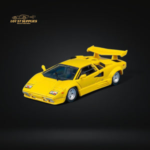 FindClassically Lamborghini Countach LP5000 QV yellow 1:64