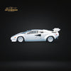 FindClassically Lamborghini Countach LP5000 S White With Tail Wing 1:64