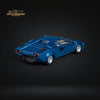 FindClassically Lamborghini Countach LP5000 S Blue Without Tail Wing 1:64