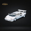 FindClassically Lamborghini Countach LP5000 S White With Tail Wing 1:64