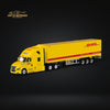 TimeMicro X Perka Freightliner Container Truck DHL Livery 1:64 TM800104