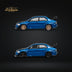 CM Model Mitsubishi Lancer Evo IX 9 Metallic Blue With Carbon Hood 1:64 CM64-EVOIX-10CR