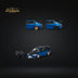 CM Model Mitsubishi Lancer Evo IX 9 Metallic Blue With Carbon Hood 1:64 CM64-EVOIX-10CR