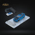 TimeTop Nissan Skyline GTR-R34 Chrome Blue Carbon Gift box Edition 1:64 TT643437