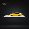 QIDIAN BMW M3 E46 Lowered Widebody Pandem in Yellow Resin Model 1:64