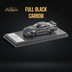 Fuji Skyline GT-R R34 Nismo Z-Tune Full Black Carbon 1:64