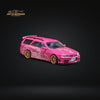 Zoom Nissan Stagea R34 Wagon FNF Pink 1:64