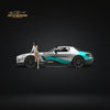 TimeMicro Mercedes Benz SLS Petronas Livery Figure Version 1:64 TM643319-1