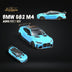 Street Weapon BMW M4 G82 With ADRO BODY KIT Miami Blue 1:64