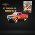 Auto World 1983 Chevrolet Silverado K10 4x4 Muddy LIFTED Squarebody 1:64