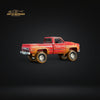 Auto World 1983 Chevrolet Silverado K10 4x4 Muddy LIFTED Squarebody 1:64