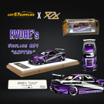 Error404 X LOT 57 Exclusive RYOHE's Skyline R34 "GIFTED" Resin 1:64