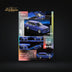 Mortal BMW E30 Touring Wagon in Blue Diecast 1:64