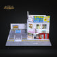 MoreArt Japanese Commercial Building Scene Diorama 1:64 MO936406