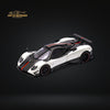 Fiberrun Pagani Zonda Cinque in White & Carbon Fiber Accents 1:64 FB64001001