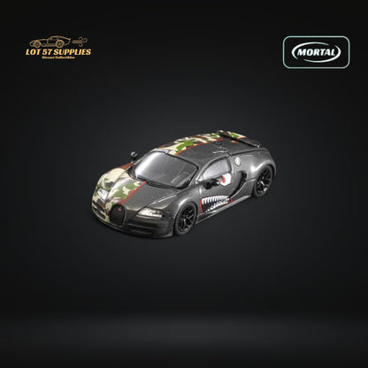 Mortal Veyron in Semi-Camouflage Livery Diecast 1:64