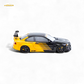 FLAME BMW M3 E46 Widebody Pandem in Black & Yellow Resin 1:64