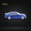 FLAME BMW M3 E46 Widebody Pandem in Metallic Blue Resin 1:64