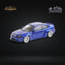 FLAME BMW M3 E46 Widebody Pandem in Metallic Blue Resin 1:64