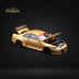 Pop Race Nissan Skyline GT-R R33 Top Secret Gold PR640150 1:64