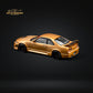 Pop Race Nissan Skyline GT-R R33 Top Secret Gold PR640150 1:64