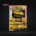 Mortal BMW E36 Touring Wagon in Yellow Lowered Diecast 1:64