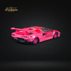 FindClassically Lamborghini Countach LP5000 QV Metallic Pink Tail 1:64