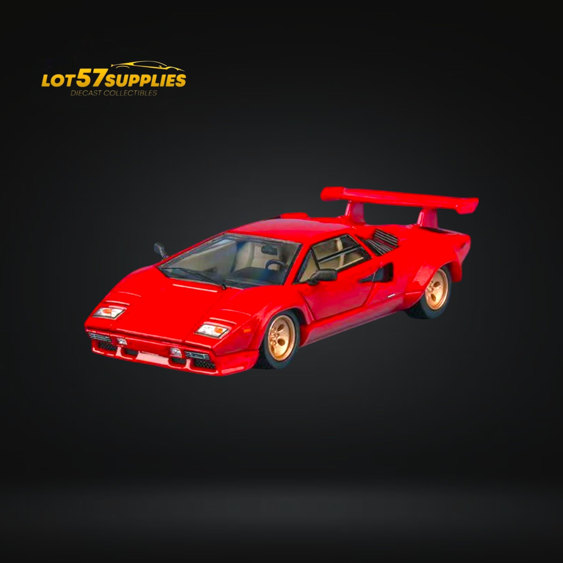 FindClassically Lamborghini Countach LP5000 S Red Tail 1:64