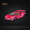 FindClassically Lamborghini Countach LP5000 QV Metallic Pink Tail 1:64