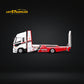 GCD Mitsubishi Fuso Fighter Double-Decker Transport Truck World Champion 1:64