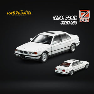 DCM BMW E38 740iL 7-Series in White 1:64