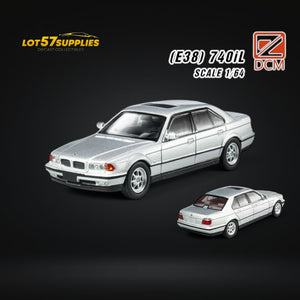 DCM BMW E38 740iL 7-Series in Silver 1:64