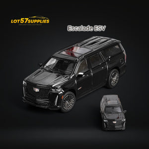 Shadow Pro Cadillac Escalade ESV in Black 1:64 KS-057-471