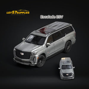 Shadow Pro Cadillac Escalade ESV in Dark Grey 1:64 KS-057-470