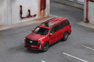 Shadow Pro Cadillac Escalade ESV in Burgundy 1:64 KS-057-469