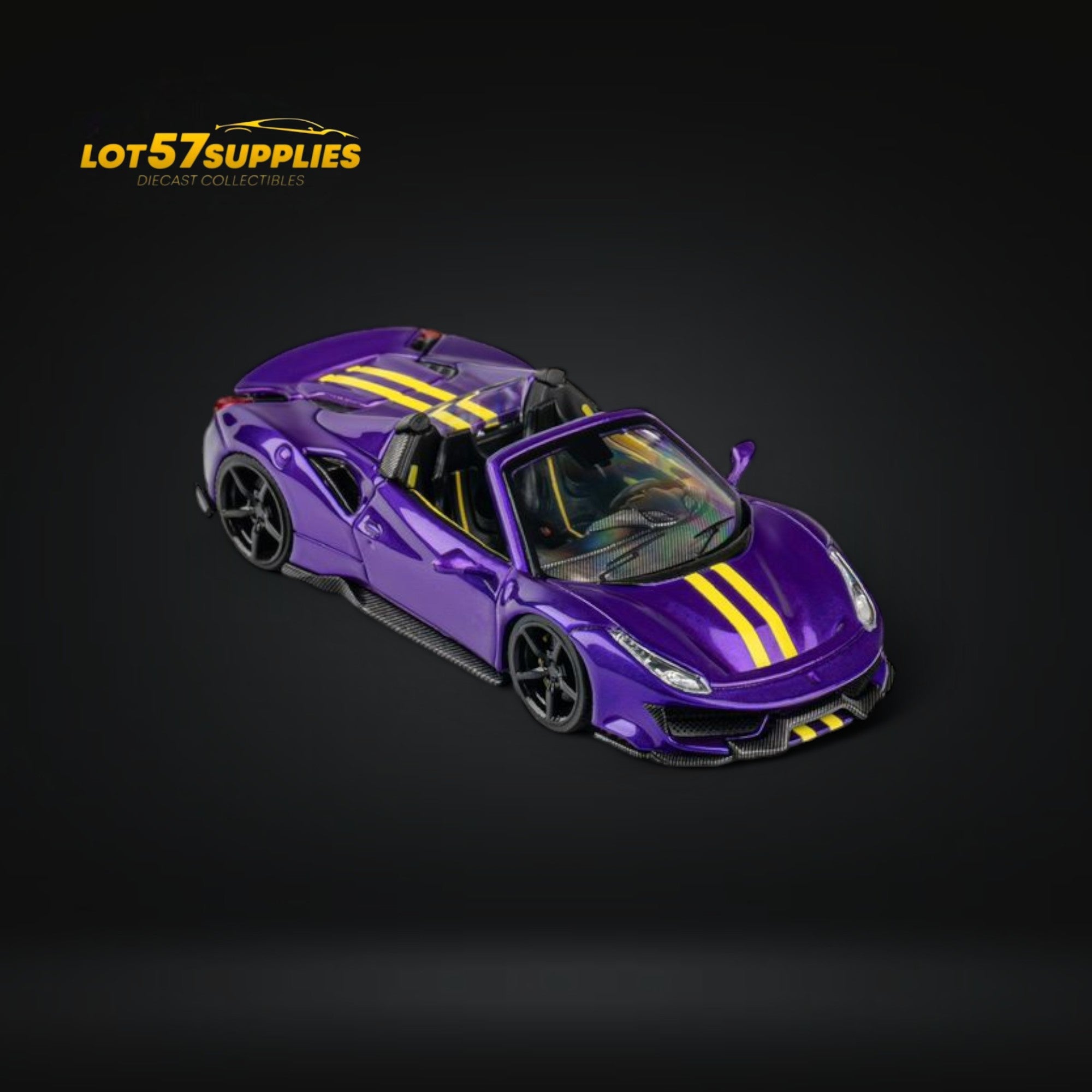 TPC Ferrari 488 Roadster 1:64 Diecast | LOT57 Supplies