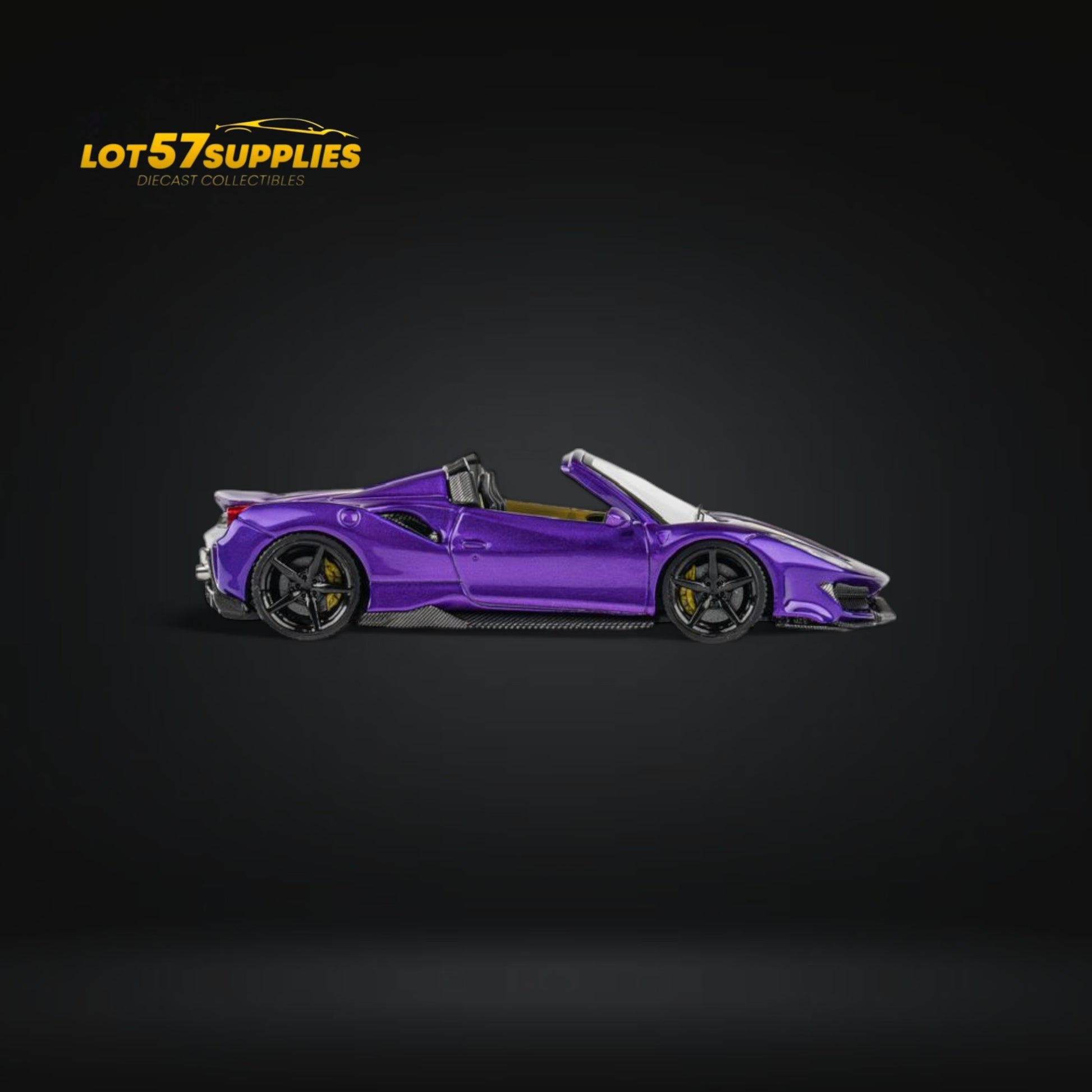 TPC Novitec 488 Roadster Deep Purple 1:64