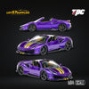 TPC Novitec 488 Roadster Deep Purple 1:64