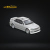 Focal Horizon 1999 Toyota Altezza RS200 SXE10 in Silver Openable Hood & TE37 Wheels 1:64