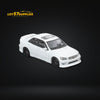 Focal Horizon 1999 Toyota Altezza RS200 SXE10 in White Openable Hood & TE37 Wheels 1:64