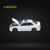 Focal Horizon 1999 Toyota Altezza RS200 SXE10 in White Openable Hood & TE37 Wheels 1:64