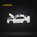 Focal Horizon 1999 Toyota Altezza RS200 SXE10 in White Openable Hood & TE37 Wheels 1:64