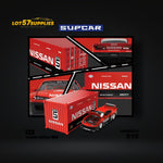 SUPCAR Silvia S15 Advan LBWK Livery w/ Container 1:64