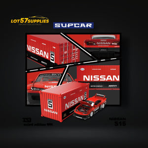 SUPCAR Silvia S15 Advan LBWK Livery w/ Container 1:64