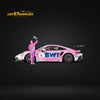 ModernArt Porsche 911 GT3 Cup-Yonda BWT Pink livery w/ figure 1:64