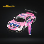 ModernArt Porsche 911 GT3 Cup-Yonda BWT Pink livery w/ figure 1:64