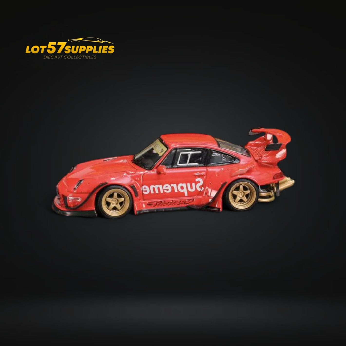 Street Weapon Porsche RWB 993 Low Wing SUPRM 1:64