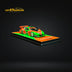 Inno64 Mazda RX-7 LBWK FD3S Orange/Green MDX 24' 1:64 IN64-LBWK-RX7-04