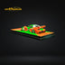 Inno64 Mazda RX-7 LBWK FD3S Orange/Green MDX 24' 1:64 IN64-LBWK-RX7-04