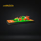 Inno64 Mazda RX-7 LBWK FD3S Orange/Green MDX 24' 1:64 IN64-LBWK-RX7-04